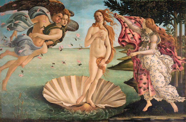 Botticelli - Rojstvo Venere
