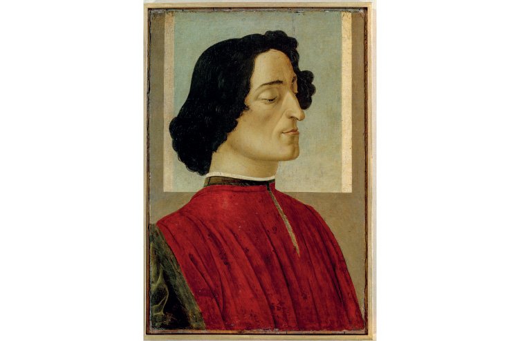 Portret Giuliana de'Medici, ok. 1475, panel
