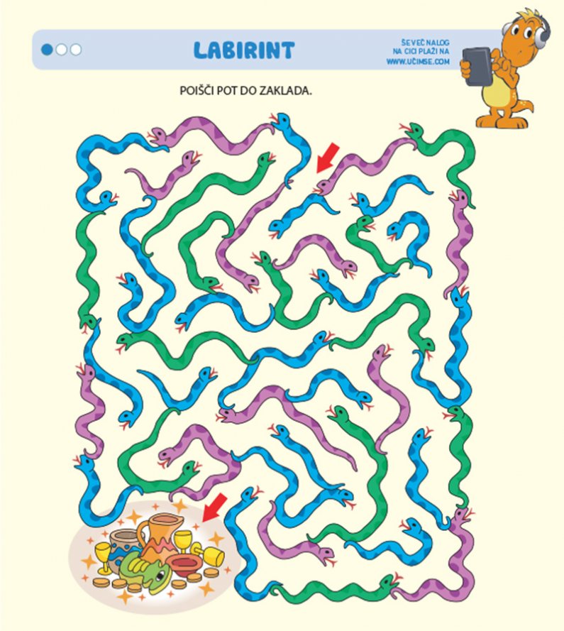 Labirint iz revije Cici zabavnik (oktober 2020)