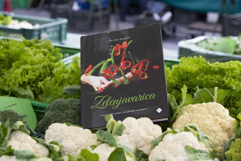 Knjiga Zelenjavarica je polna nasvetov in receptov uspešnega srbskega kuharja Periše Dugalića