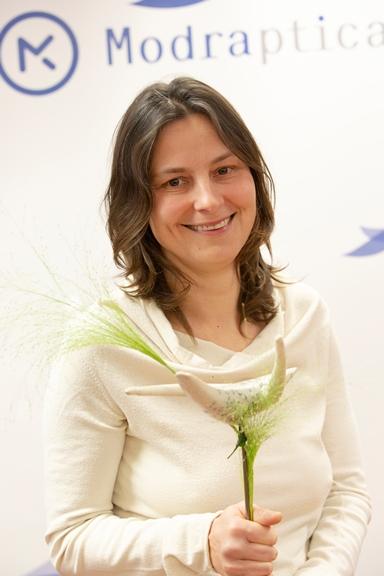 Simona Semenič, prejemnica nagrade modra ptica